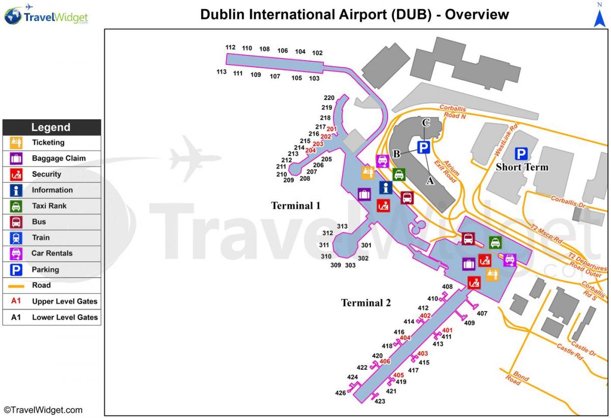 Dublin airport car park anzeigen
