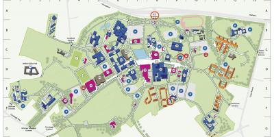Dublin high-school-campus map