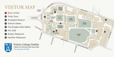 Karte von Trinity College